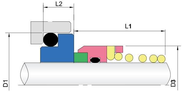 Singola molla meccanica Sigilli-GW41 un