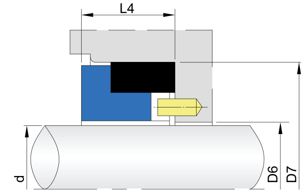 Asiento estacionario Serie-A GW16