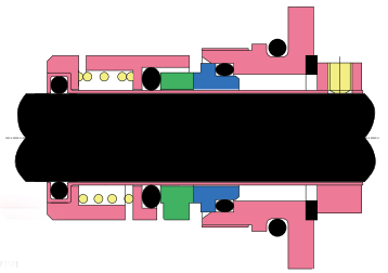 Grundfos משאבה אטמים מכאניים-GWGLF-2 B