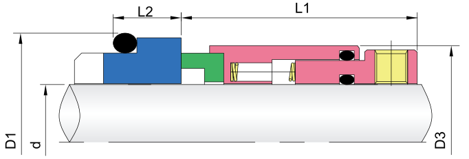 Il-earrach Meicniúil rónta-GW40 A