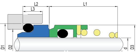 একক স্প্রিং যান্ত্রিক করুক-GW80B একজন