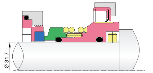 OEM යාන්ත්රික සීල්-GW92A-35