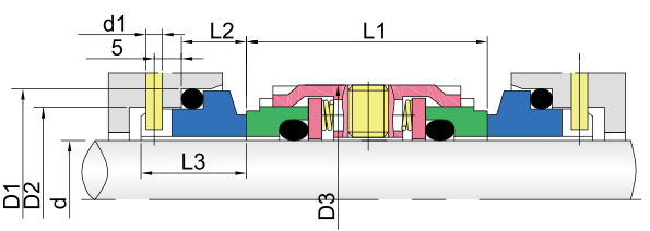 Wave Spring Mawotchi Zisindikizo-GWM74A A