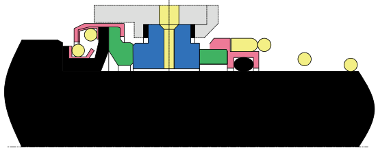 OEM Uszczelnienia Mechaniczne-GW160A